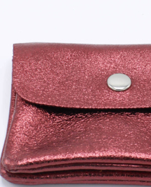 Portemonnee Lizzy | Shiny wijn rood