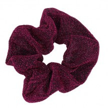Scrunchie Glitter Bordeaux