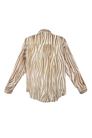 Blouse aesthetic print | bruin