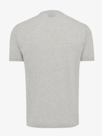 Genti Knittted T-shirt grijs Katoen & linnen