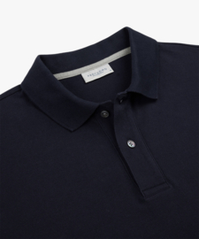 Profuomo pique polo Navy