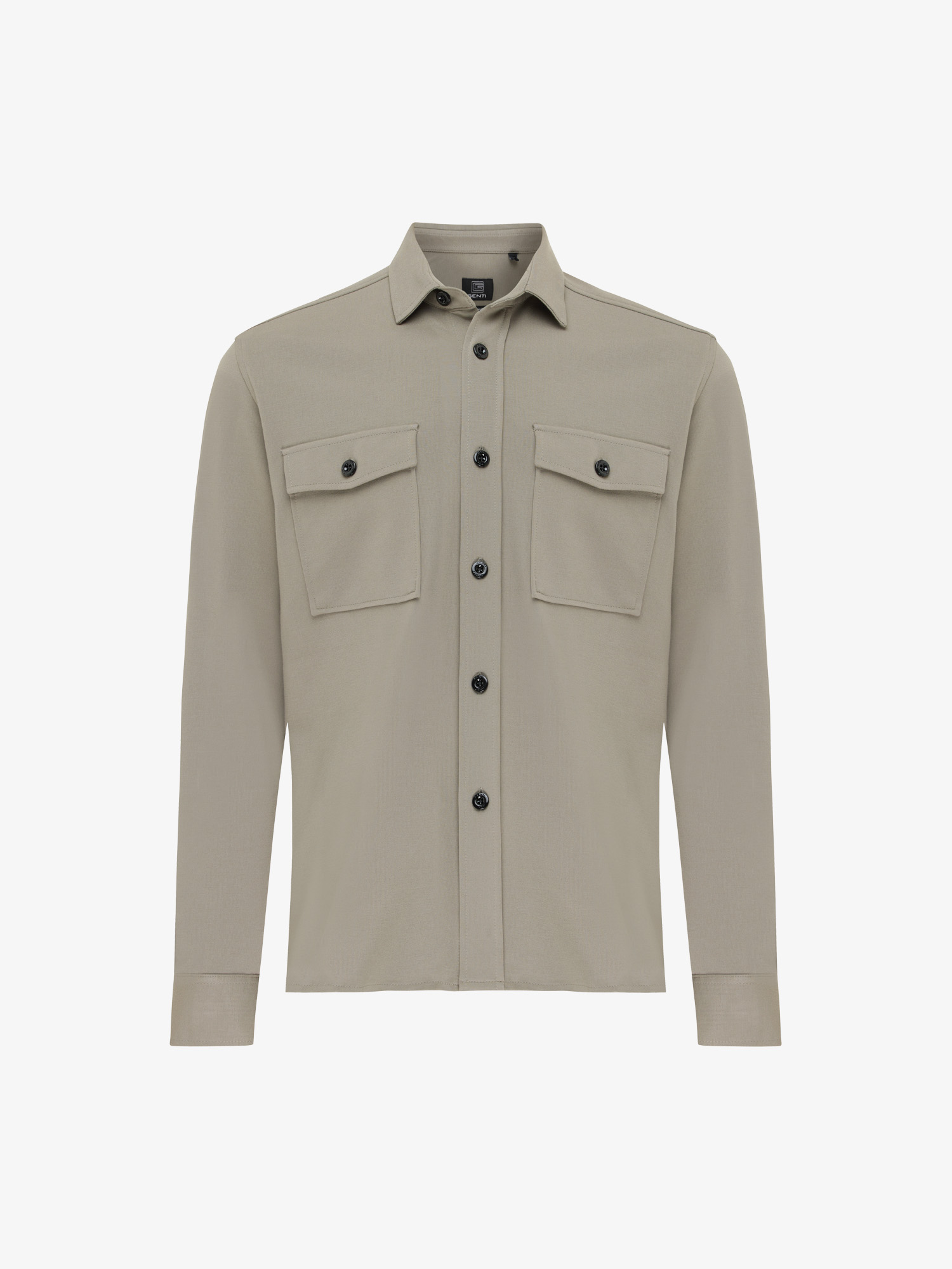 Genti //Relaxed Overshirt | Groen