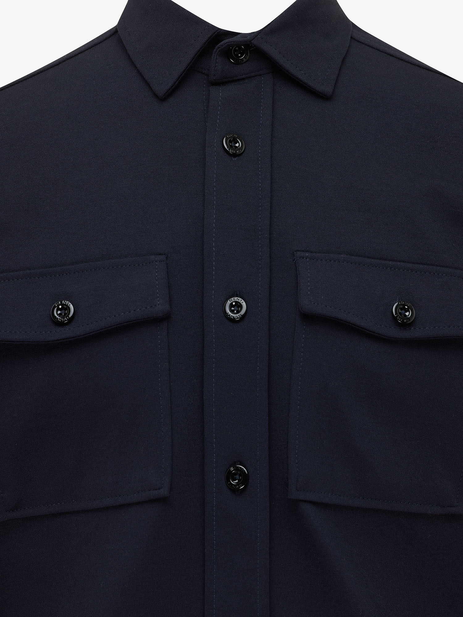 Genti //Relaxed Overshirt | Zwart