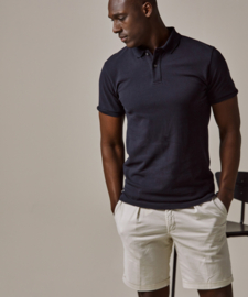 Profuomo pique polo Navy