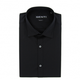 Genti Dress shirt ZWART