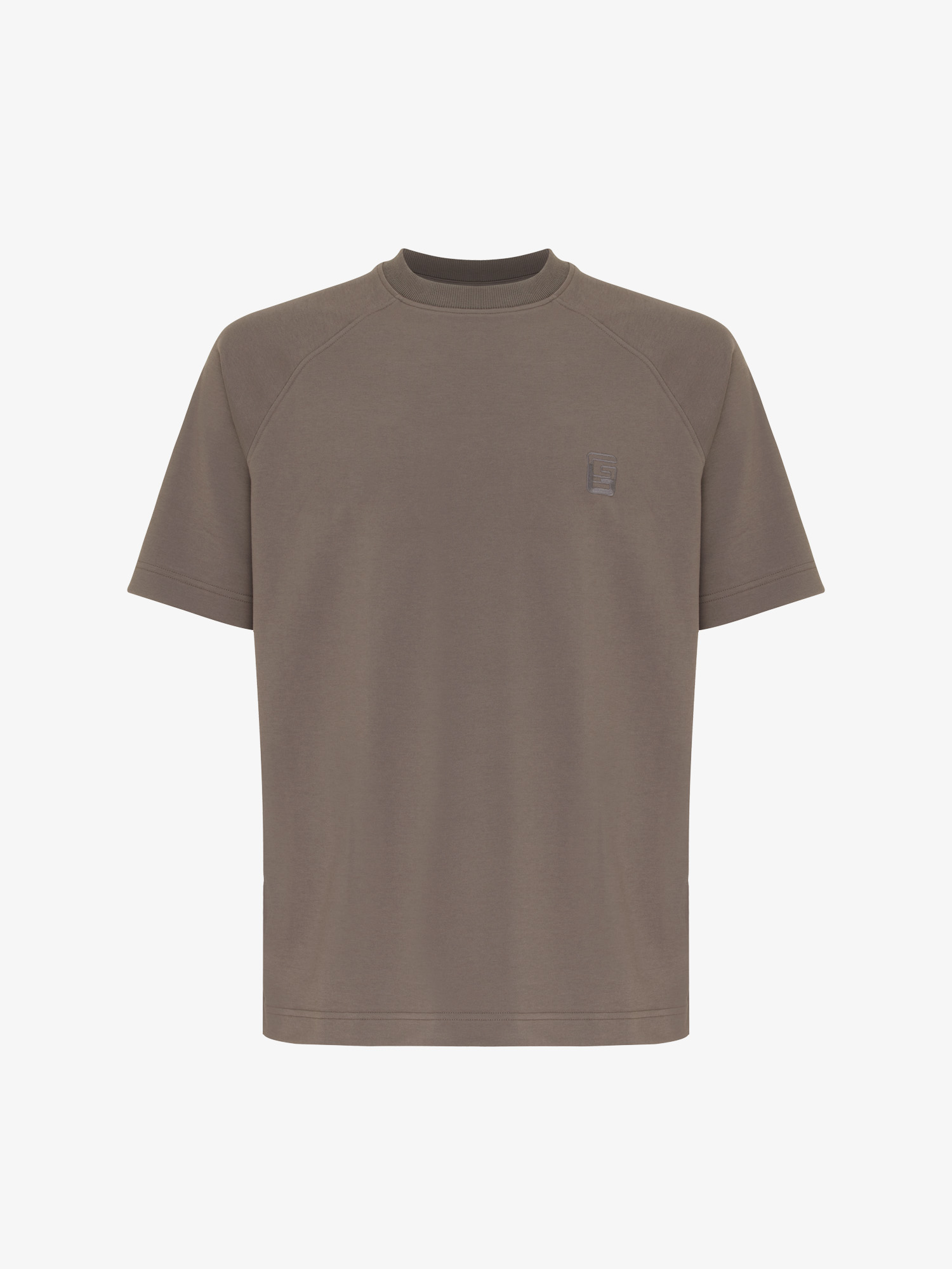 Genti // Monogram T-shirt Bruin