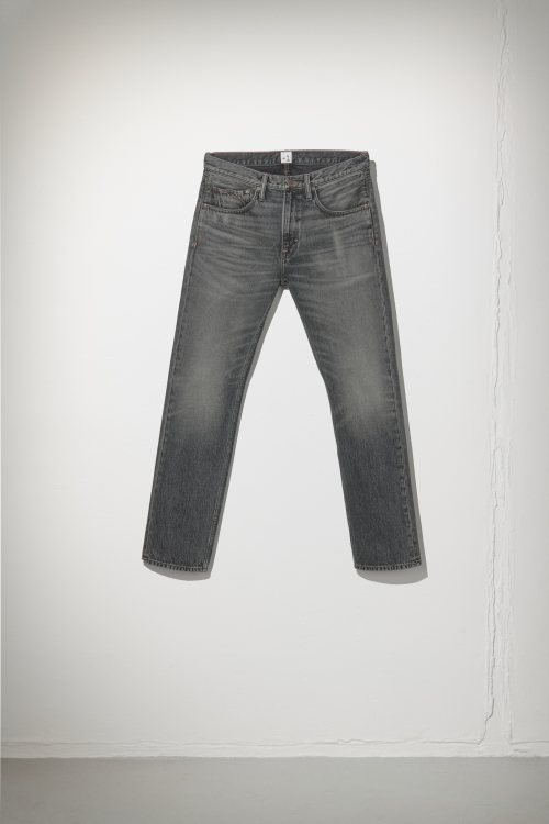 -1 NORDIC DENIM //  Black Clean - Regular Leg