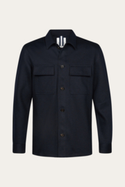 Profuomo /Navy knitted overshirt