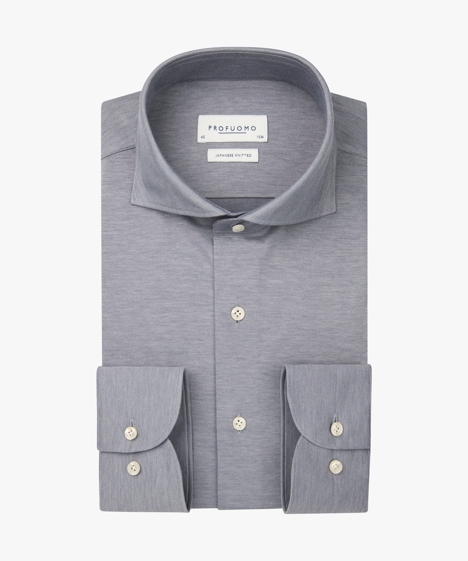 Profuomo //SHIRT X-CUTAWAY SF DENIM