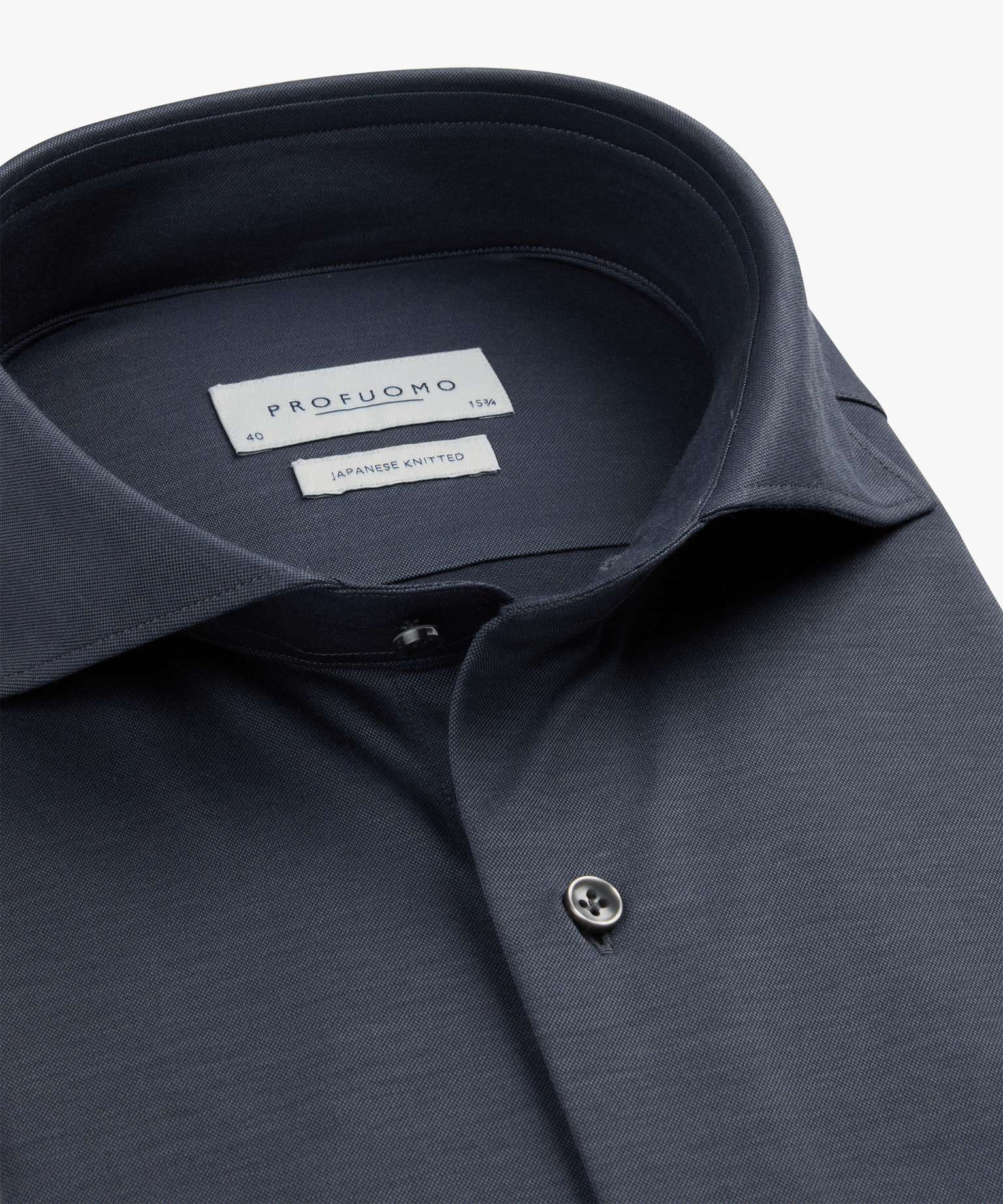 Profuomo //    INDIGO JAPANESE KNITTED SHIRT