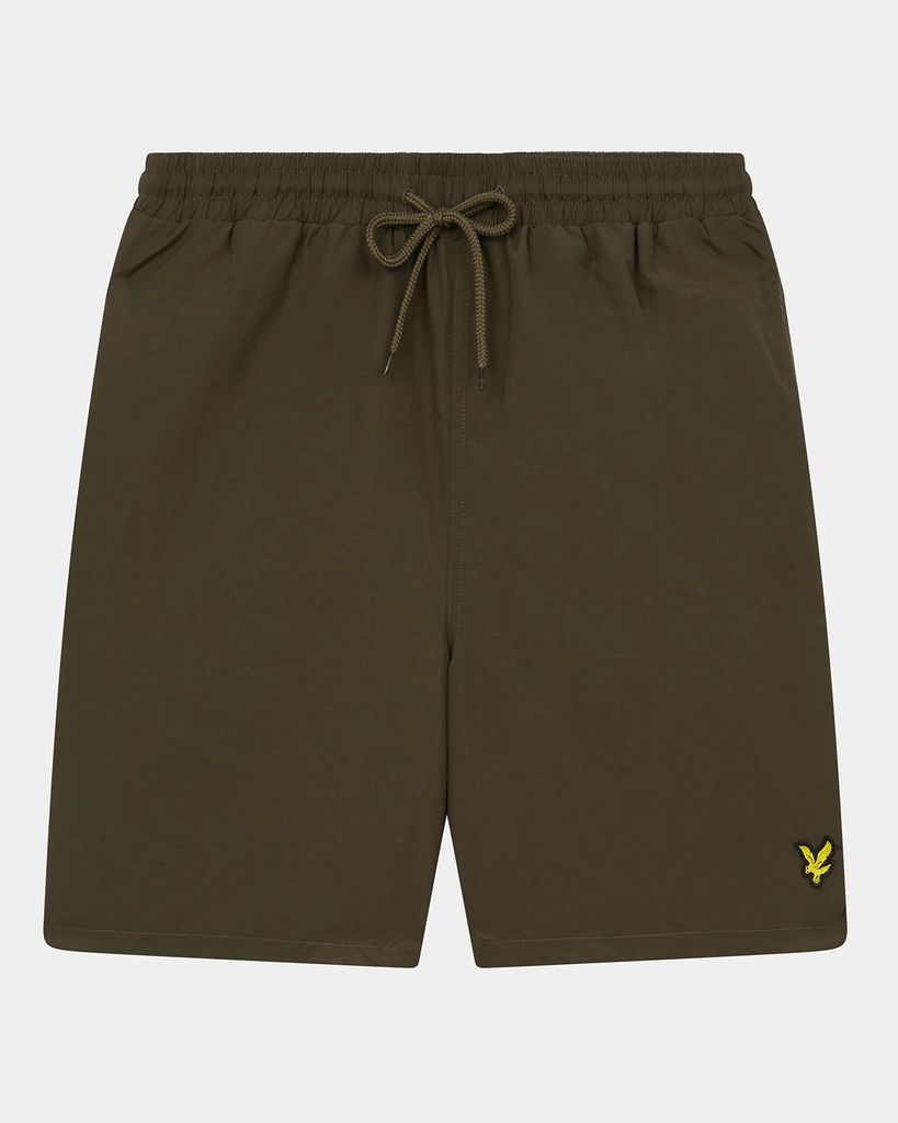 Lyle&Scott Plain Swim Shorts Olive