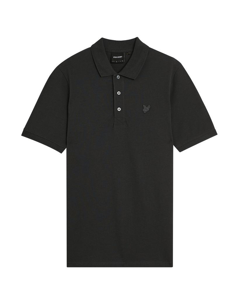 Lyle&Scott Superfine Polo Shirt Donker Grijs