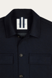 Profuomo /Navy knitted overshirt