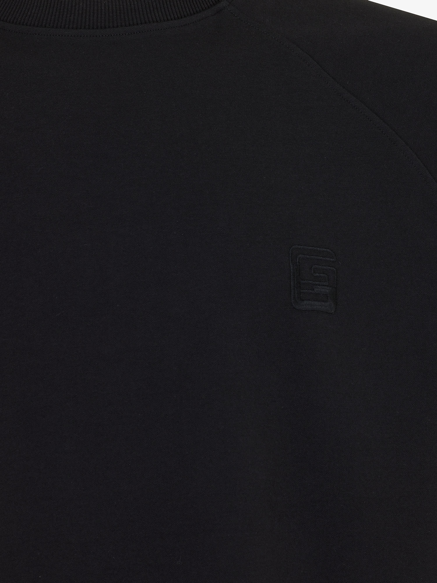Genti // Monogram T-shirt Zwart