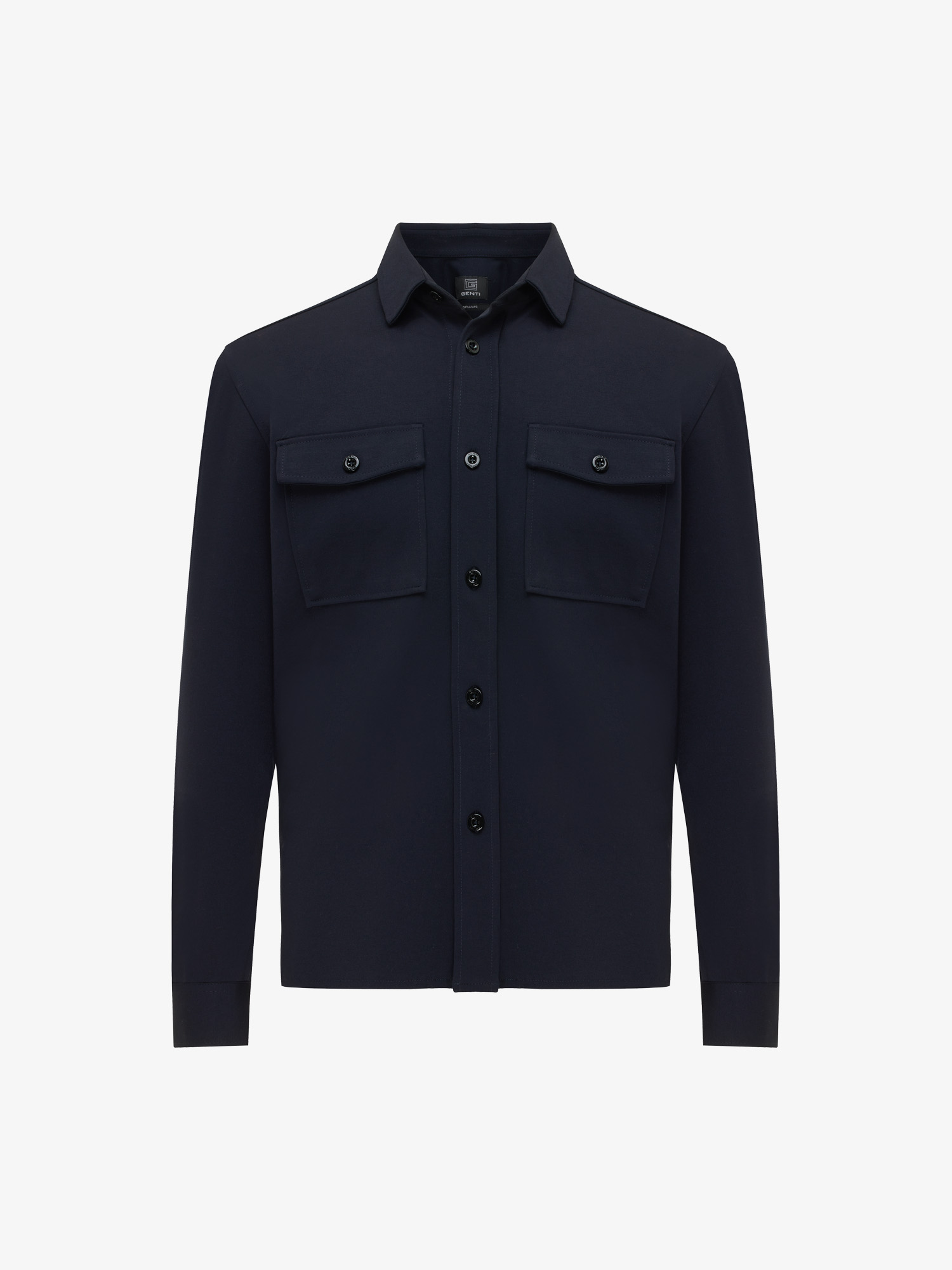 Genti //Relaxed Overshirt | Zwart