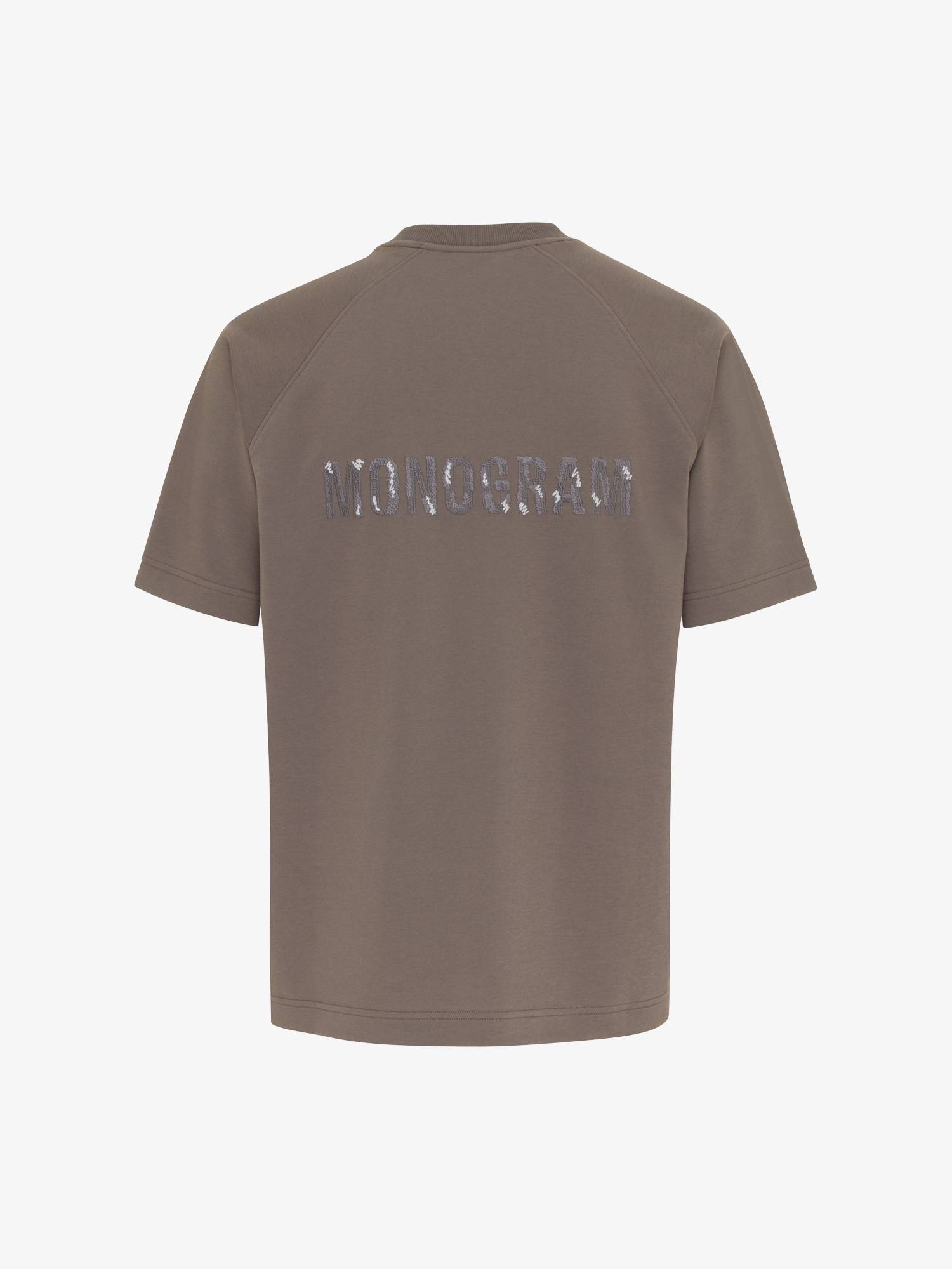 Genti // Monogram T-shirt Bruin