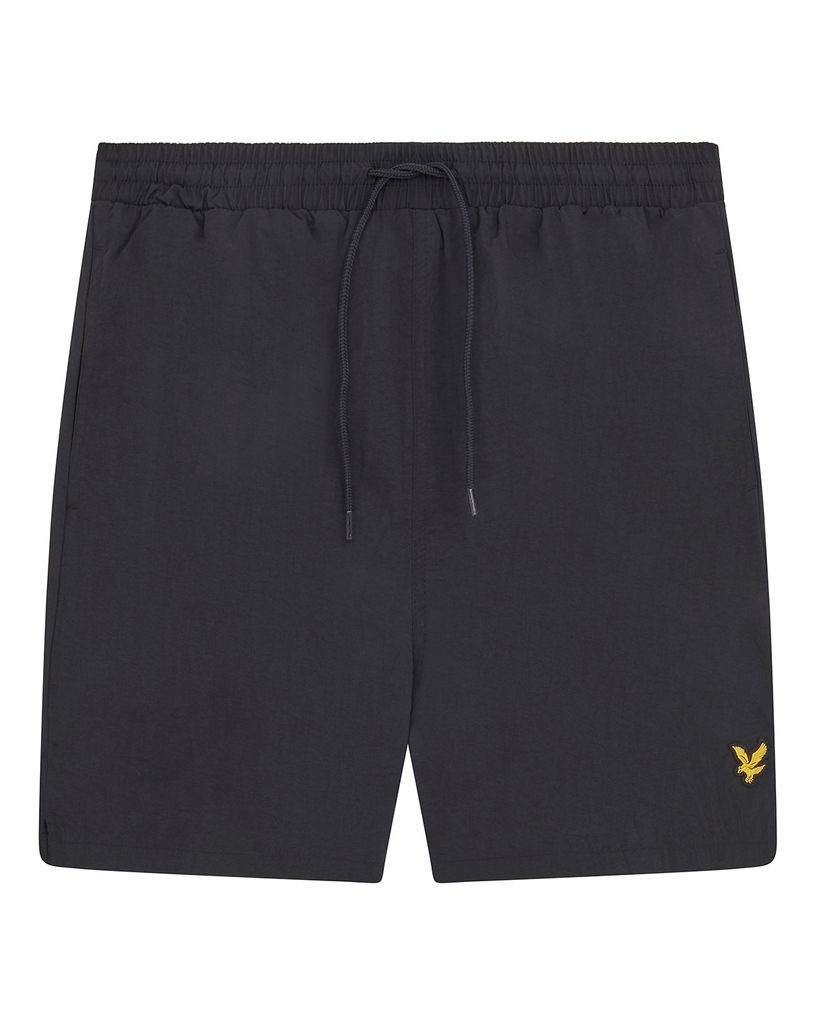 Lyle&Scott Plain Swim Shorts Zwart