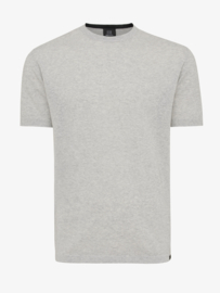 Genti Knittted T-shirt grijs Katoen & linnen