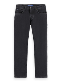 Scotch&Soda ESSENTIAL THE ZEE STRAIGHT JEANS CITY BLACK