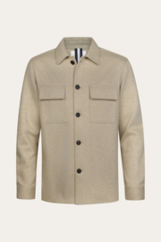 Profuomo /Beige knitted overshirt