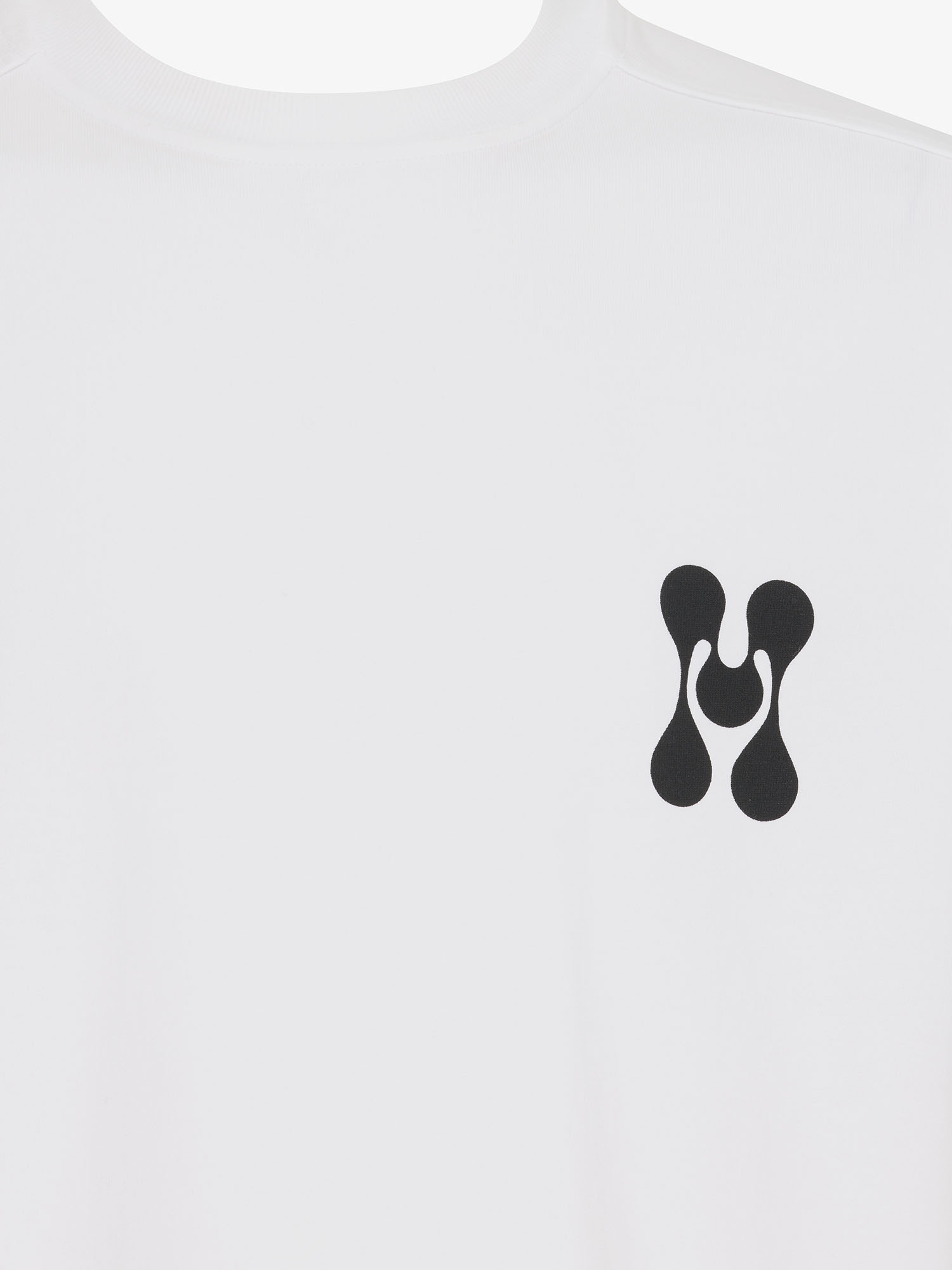 Genti // Monogram T-shirt Wit