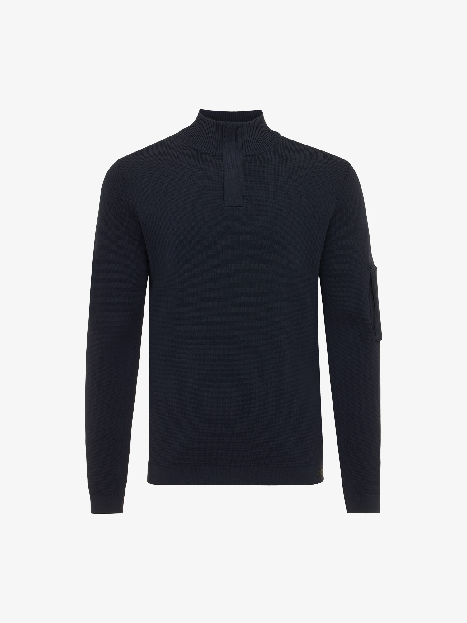GENTI Cool Dry Turtle Zip | ZWART