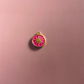 Roze - zon in cirkel