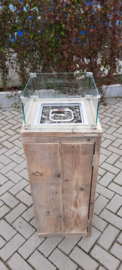 Vuurzuil Sky Gebruikt Steigerhout