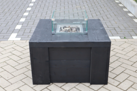 Vuurtafel Eagle Black wash