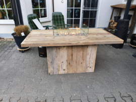 Vuurtafel Tree Dining Rechthoek
