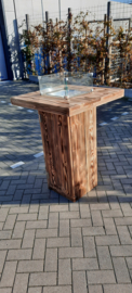 Vuur statafel Vierkant Douglas BurnD hout