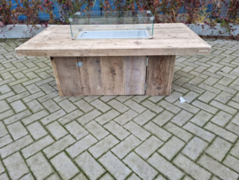 Vuurtafel Tree rechthoek 80x150x50