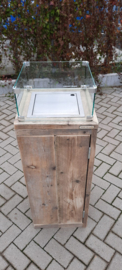 Vuurzuil Sky Gebruikt Steigerhout