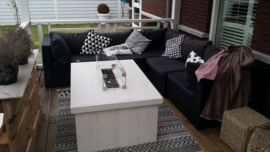 Vuurtafel Block White wash