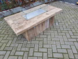 Vuurtafel Tree rechthoek 80x150x50