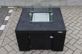 Vuurtafel Eagle Black wash