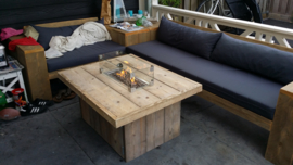 Vuurtafel Tree Gebruikt steigerhout