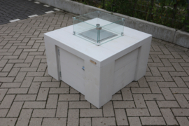 Vuurtafel Eagle White wash