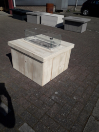 Vuurtafel Block Nieuw steigerhout