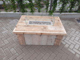 Vuurtafel Block Gebruikt steigerhout