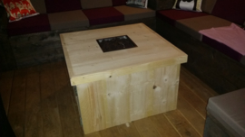 Vuurtafel Block Nieuw steigerhout