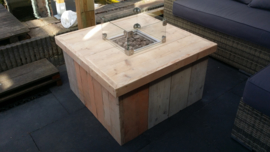Vuurtafel Block Gebruikt steigerhout
