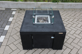 Vuurtafel Eagle Black wash