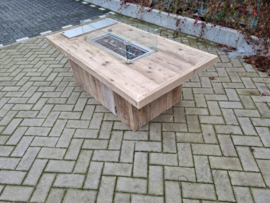 Vuurtafel Tree rechthoek 80x150x50
