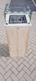 Vuurzuil Sky Nieuw Steigerhout