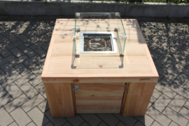 Vuurtafel Eagle Douglas hout