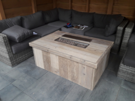 Vuurtafel Block Gebruikt steigerhout