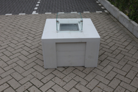 Vuurtafel Eagle White wash