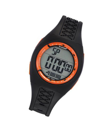 All Blacks 680280 digitaal tiener horloge 36 mm 100 meter zwart/ oranje