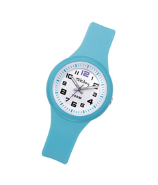 Tekday 653985 analoog horloge 32 mm 100 meter blauw/ wit